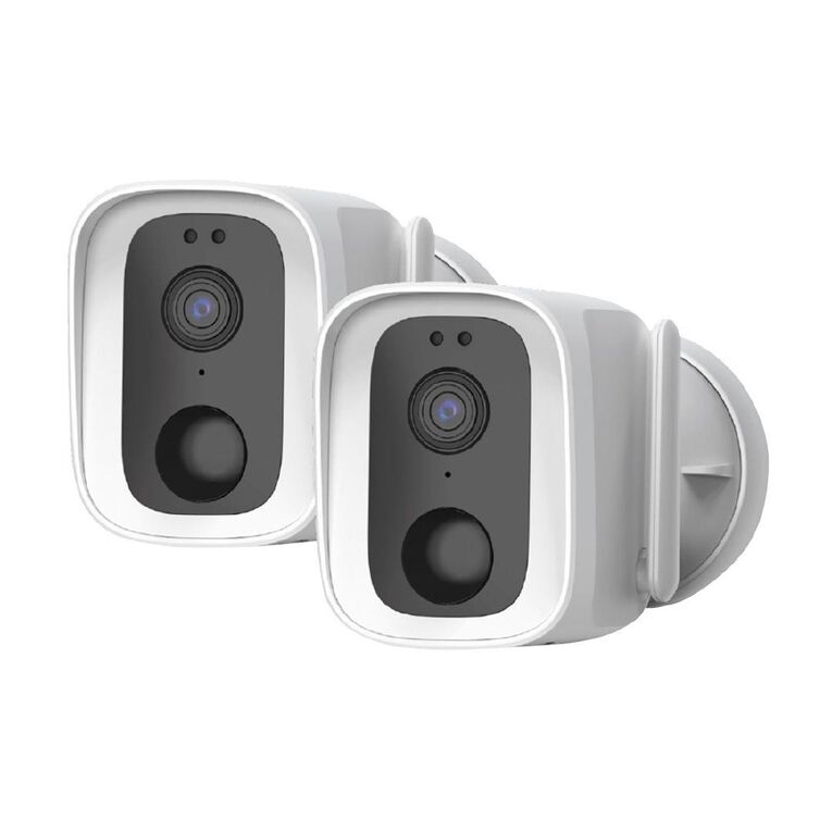 Laser Smart Home Outdoor Security Camera-Twin Pack