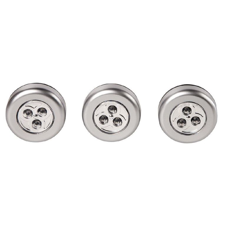 E-Tech E-Tech LED Push Lights 3 Pack