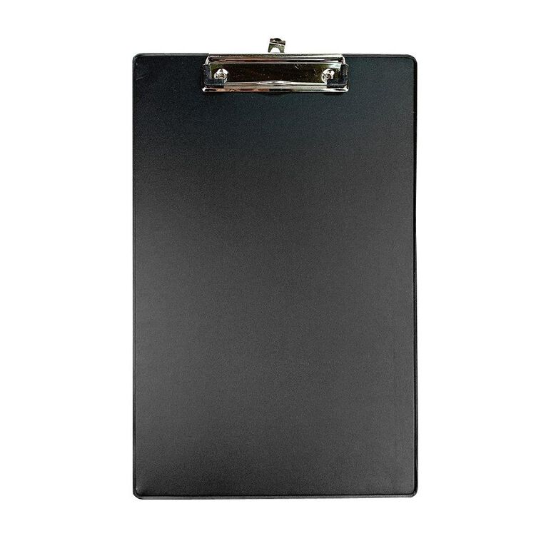 WS Clipboard Single PVC Black