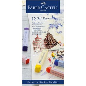 Faber-Castell Soft Pastels 12 Pack