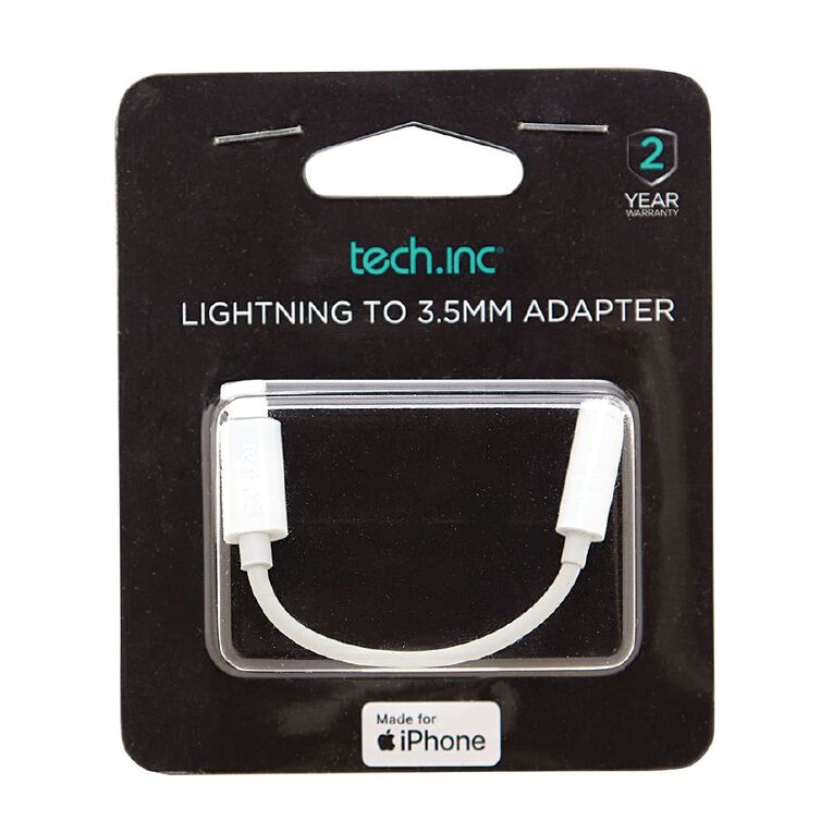 Tech.Inc Lightning to 3.5mm Adapter