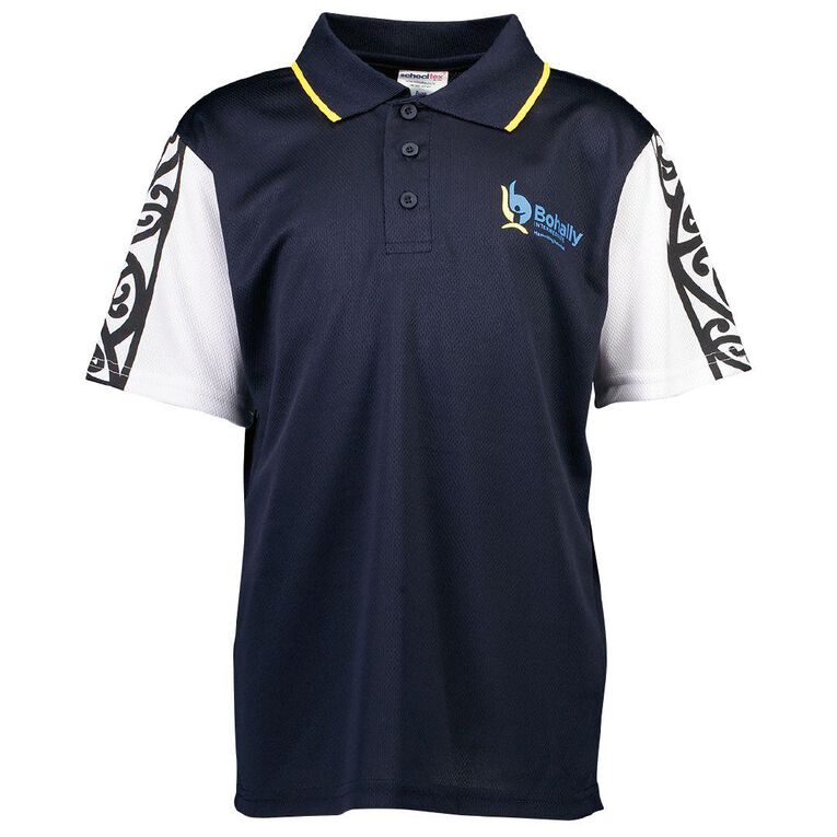 Schooltex Bohally Intermediate Sport Top with Screenprint