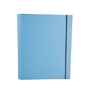 WS Ringbinder 25mm Round 2d A4 Blue Light