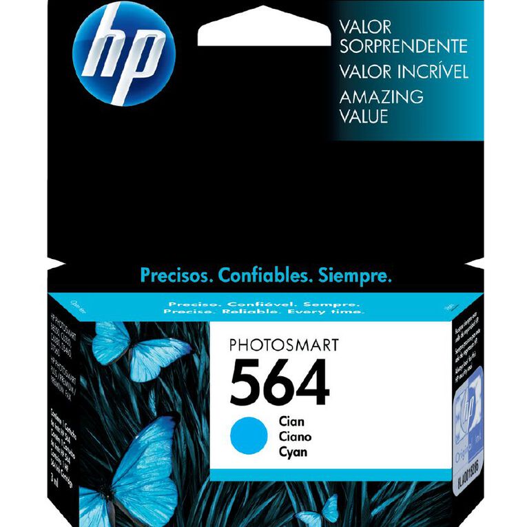 HP Ink 564 Cyan 300 Pages