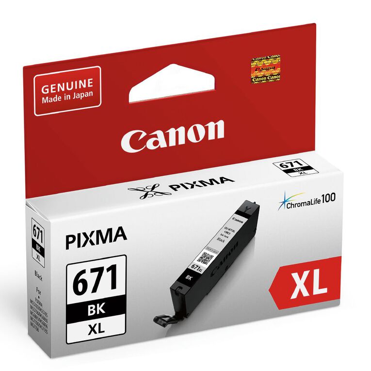Canon Ink CLI671XL Black 690 Pages