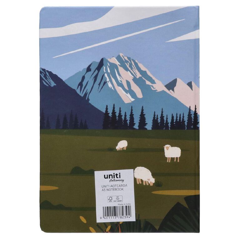 Uniti Stationery Aotearoa A5 Notebook