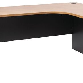 Firstline Workstation 1800 x 1200 RH Beech/Ironstone