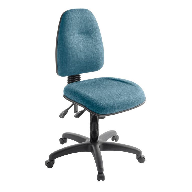 Eden Spectrum Deluxe 3 Lever Highback Ergonomic Chair Ocean