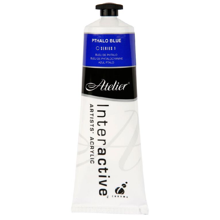 Atelier S1 Acrylic Paint Phthalo Blue 80ml