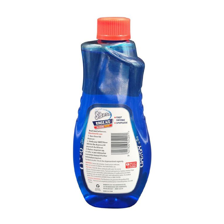 Shotz Rinse Aid 500ml