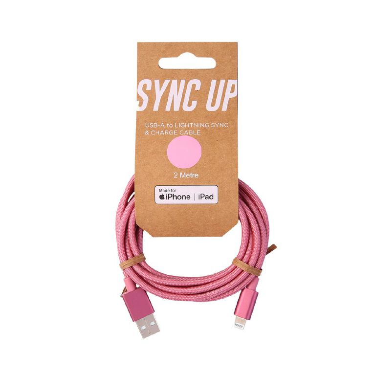 Lifestyles USB A To Lightning Cable 2m