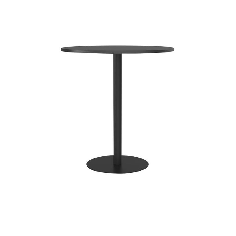 Knights Polo Bar Leaner 1000 Round Black Top