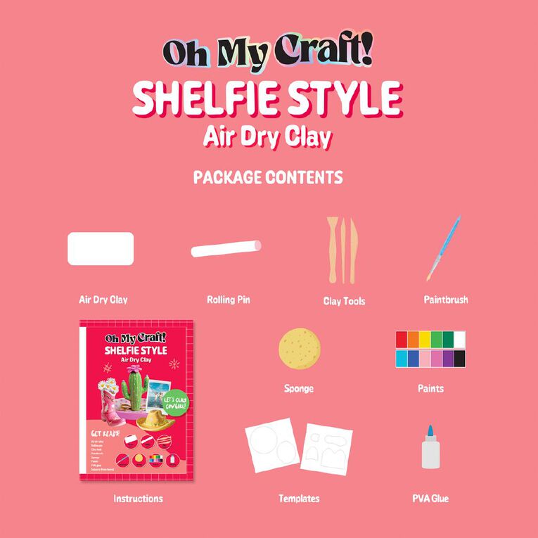 OMC OMC! Shelfies Air Dry Clay