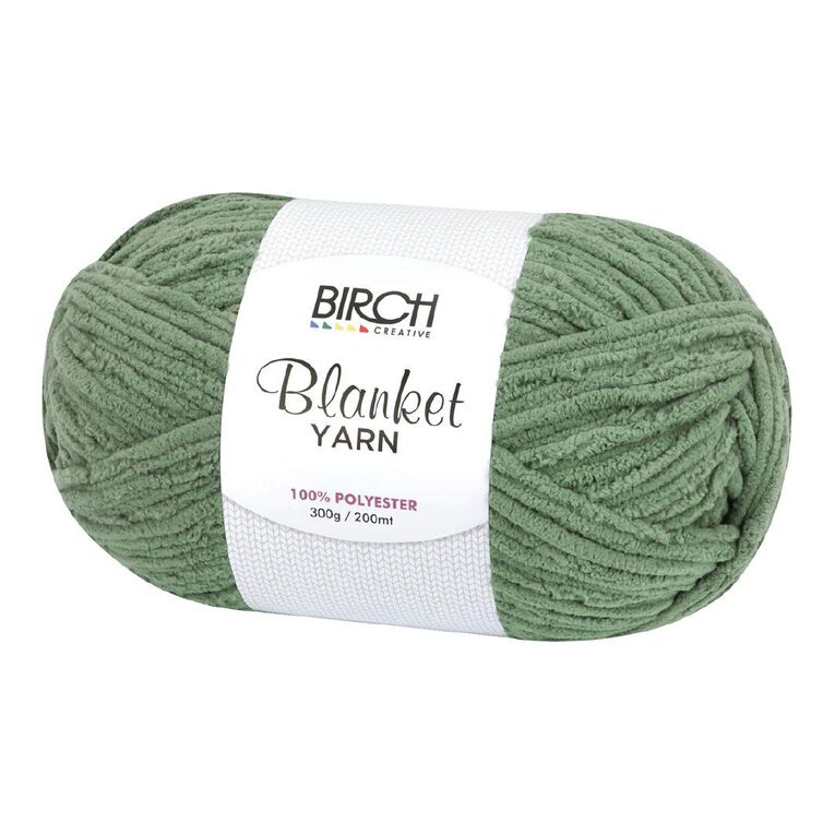 Birch Blanket Yarn 100% Polyester 300G Khaki