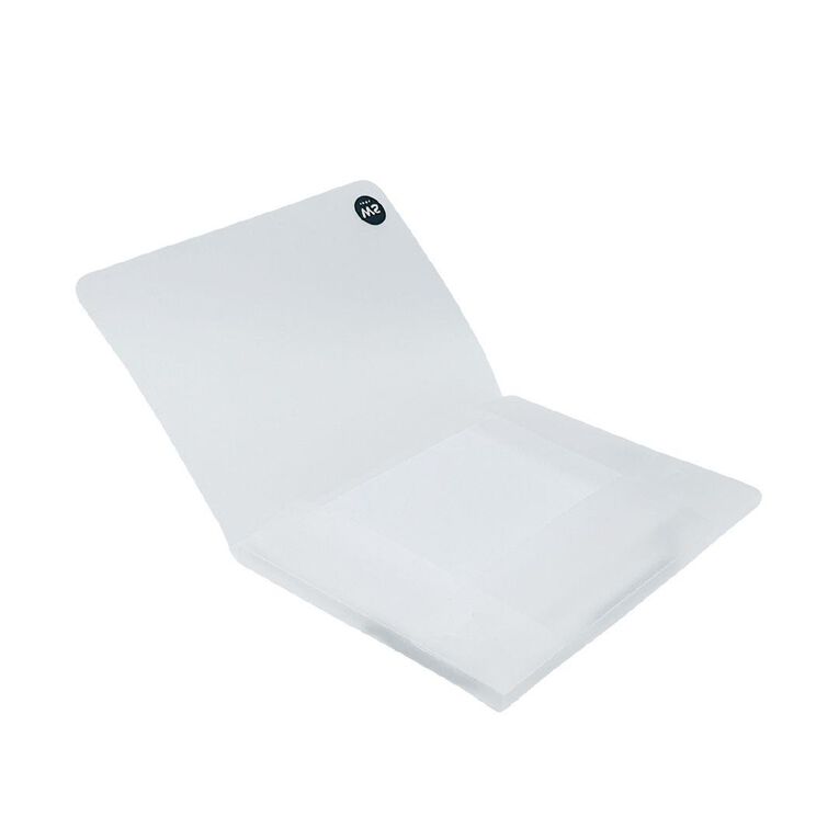 WS Document Wallet PP Elastic Closure Clear A4