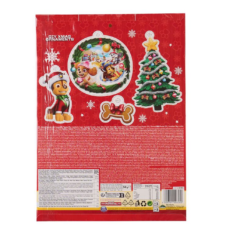 Paw Patrol Chocolate Advent