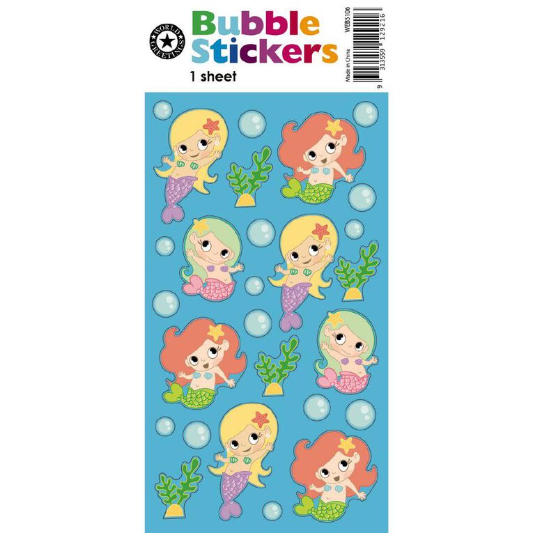 World Greeting Stickers 72 Piece Assorted