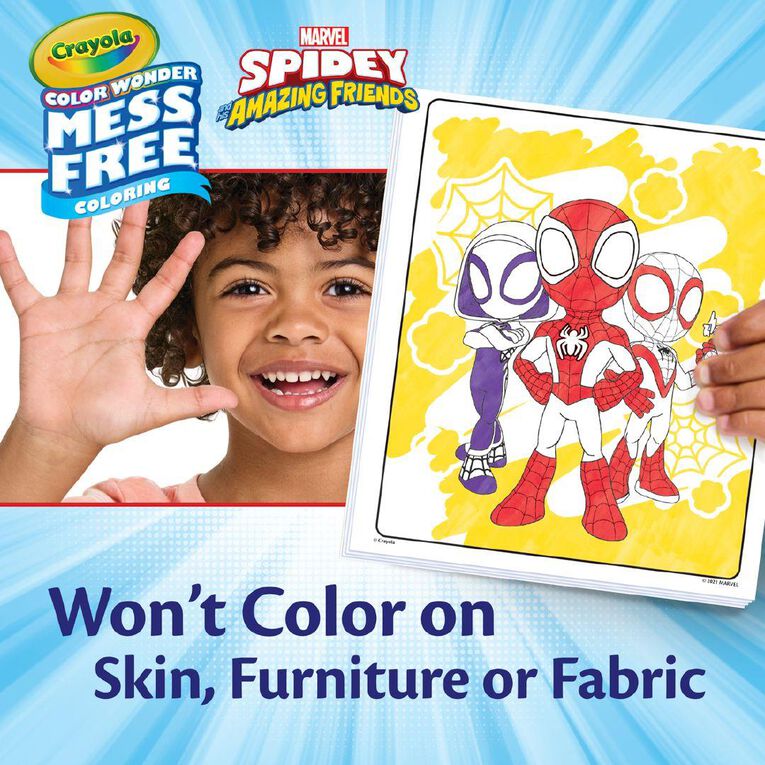 Crayola Mess Free Spidey & Friends Activity Kit