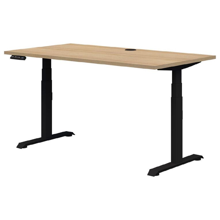 Rapid Premium Electric Desk 1800 x 800 Black