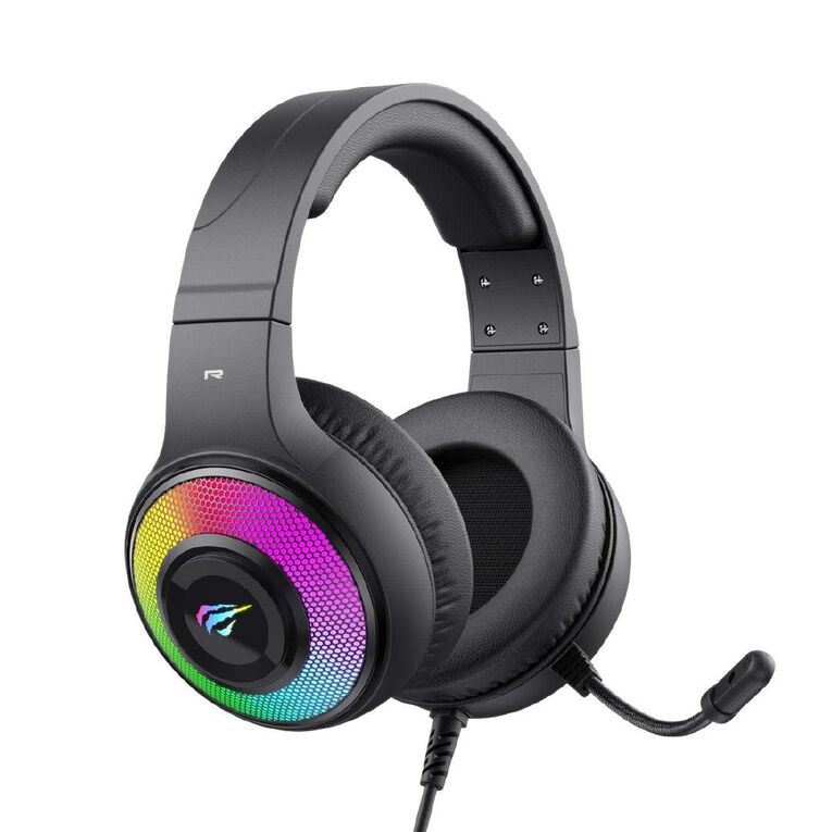 Gamenote 50mm RGB Headset Black H2042D Black/Blue