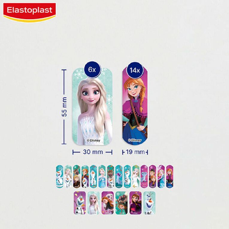 Elastoplast Frozen Plasters 20 Pack