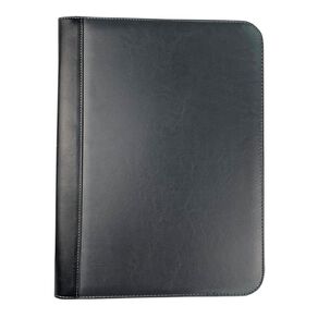 WS Padfolio With Notepad Black A4