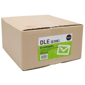 WS Envelope DLE Non Window Seal 500 Pack