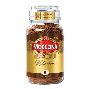 Moccona Classic Dark Roast Freeze Dried Coffee Jar 150g