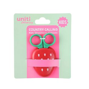 Uniti Kids Country Calling Strawberry Scissors