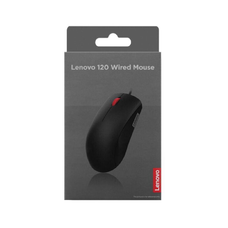 Lenovo 120 Wired Mouse Black