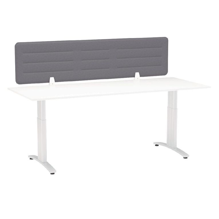 Boyd Visuals Desk Screen 1380W Charcoal