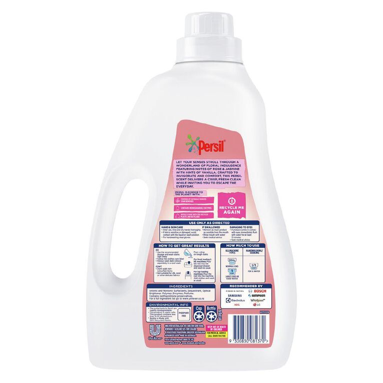 Persil Front & Top Loader Laundry Liquid Floral 2L