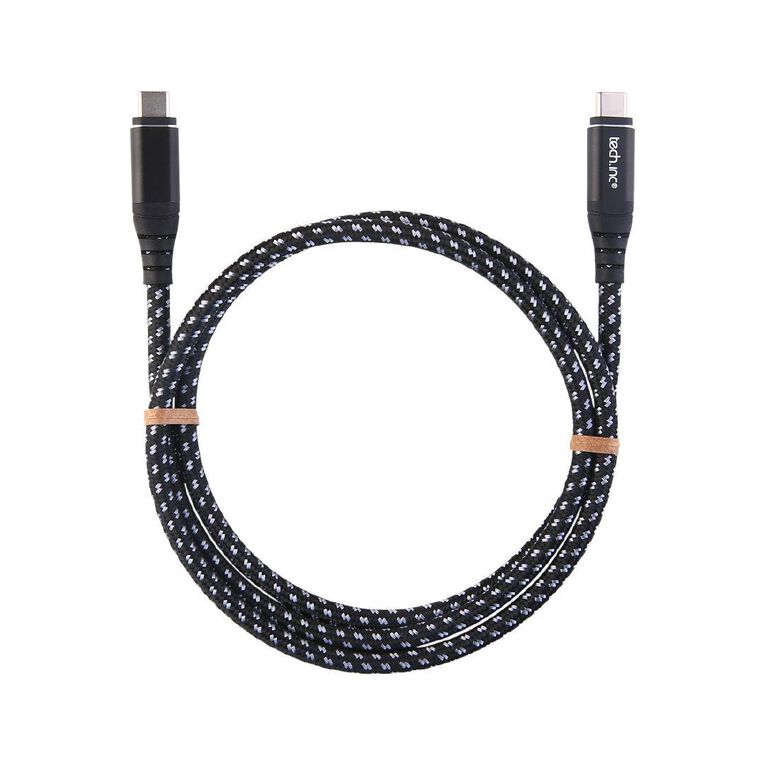 Tech.Inc 240W USB-C Cable 1m Black