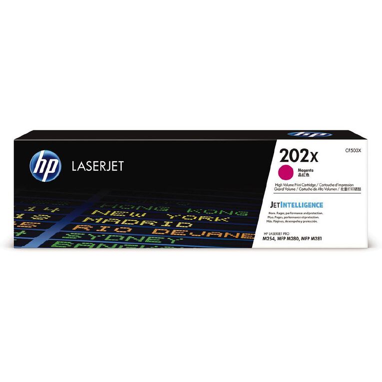HP 202X LaserJet Toner Magenta 2500 Pages