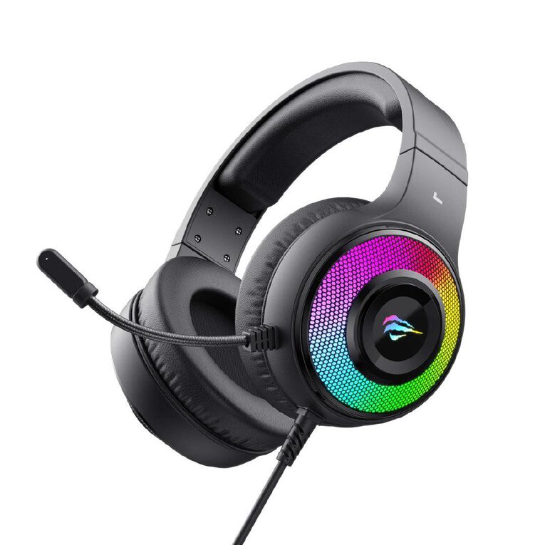 Gamenote 50mm RGB Headset Black H2042D Black/Blue
