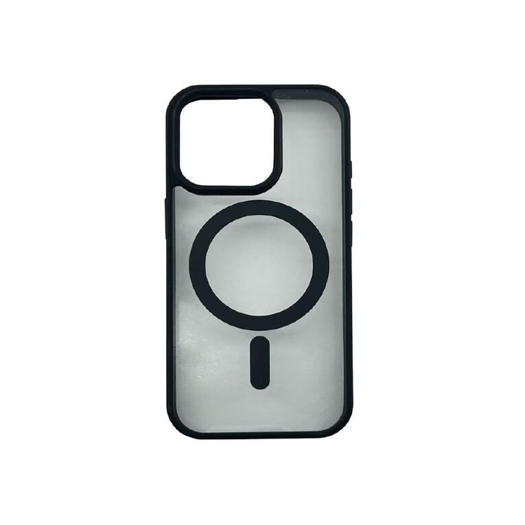 Tech.Inc Clear Magsafe Phone Case For iPhone 16 pro TI00131BL Black