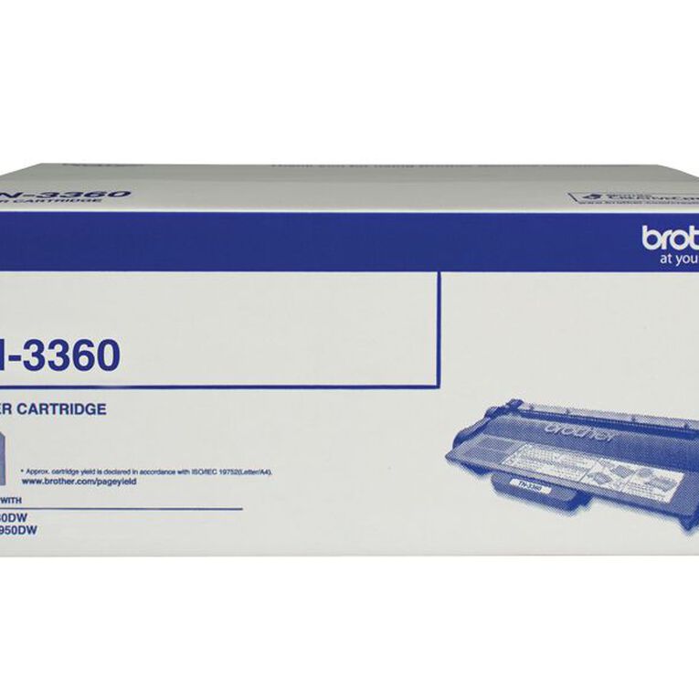 Brother Toner TN3360 Black 12000 Pages