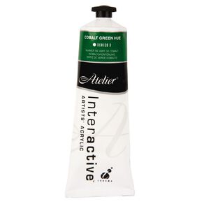 Atelier S3 Acrylic Paint Cobalt Green Hue 80ml