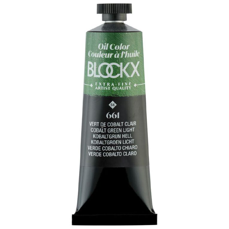 BLOCKX Oil Tube 35ml S6 661 Cobalt Green Light