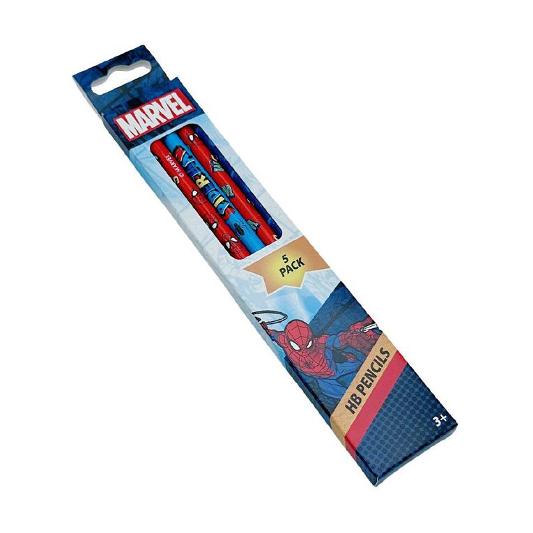 Spider-Man Pencils 5 Pack
