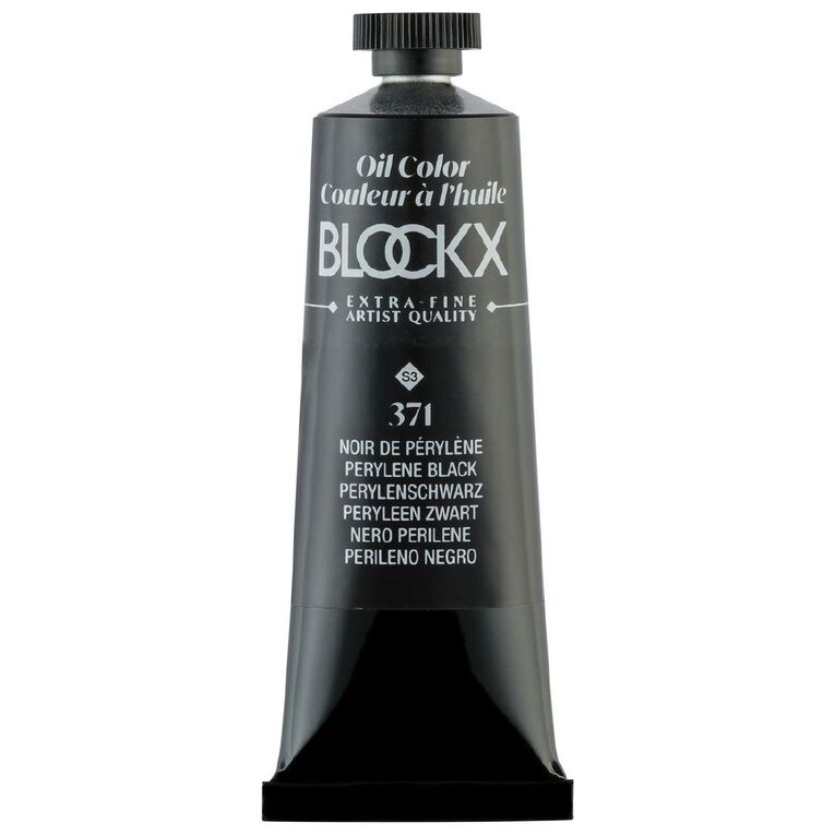 BLOCKX Oil Tube 35ml S3 371 Perylene Black