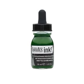 Liquitex Ink 30ml Phthalo Green (Yellow Shade)