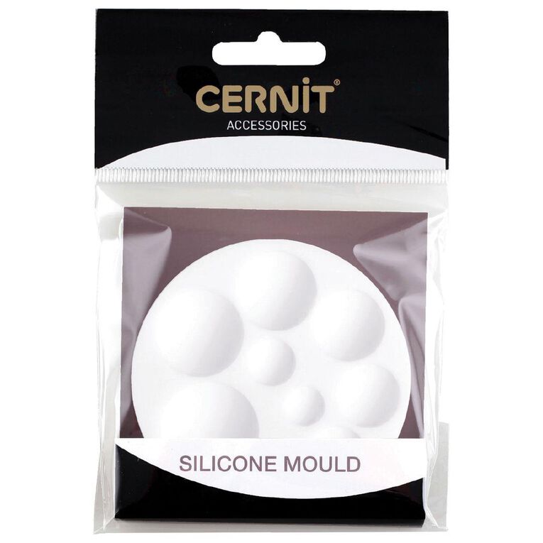 Cernit Silcone Mould 7cm Round Cabochons