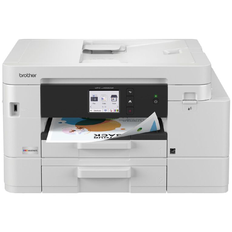 Brother Inkvestment MFC-J4555DW Colour Multi-Function A4 Inkjet Printer