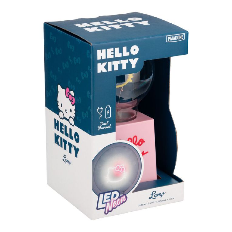 Paladone Hello Kitty LED Neon Bulb Lamp Battery Powered