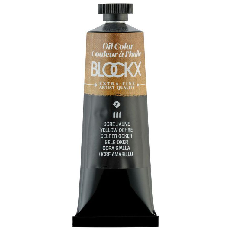 BLOCKX Oil Tube 35ml S1 111 Ochre Yellow Yellow
