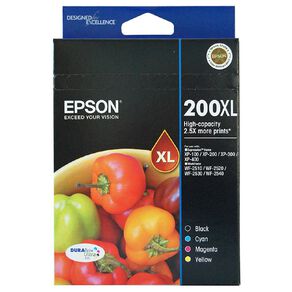 Epson Ink 200XL Value 4 Pack
