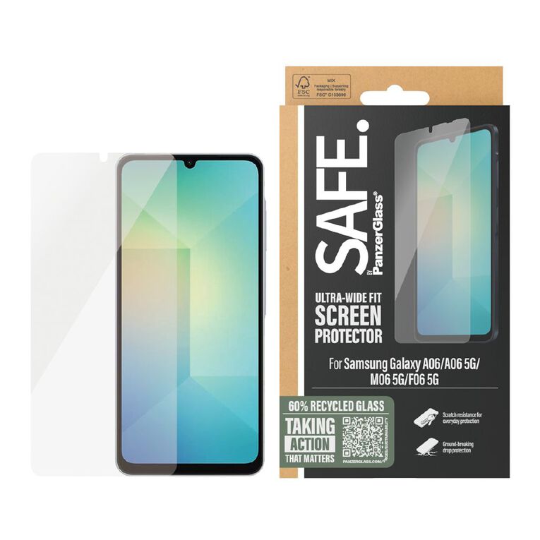 PanzerGlass SAFE Screen by Panzer Protector For Samsung Galaxy A07