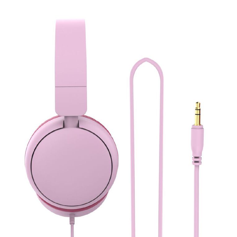 Veon 3.5mm Wired Headphones VNQ602PNK Pink