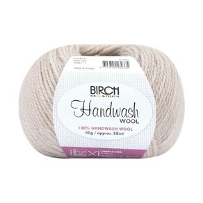 Birch 100% Handwash Wool 50G Grey